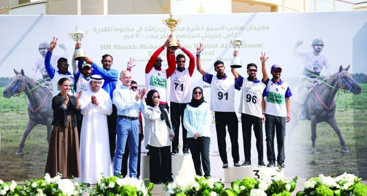 سيف المزروعي يهدي إسطبلات MRM كأس «جميلتي»