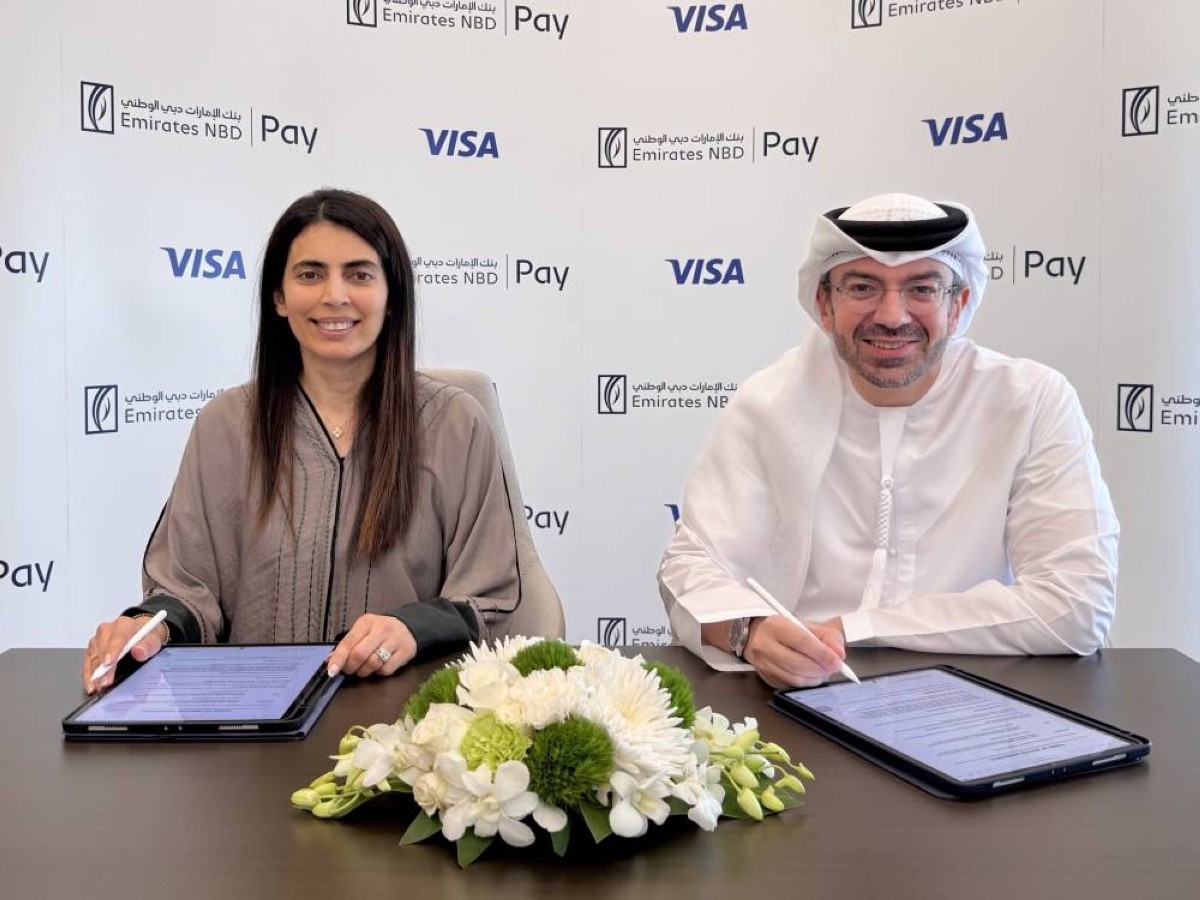 تعاون «فيزا» وبنك الإمارات دبي الوطني لإطلاق بوابة متطورة للمدفوعات