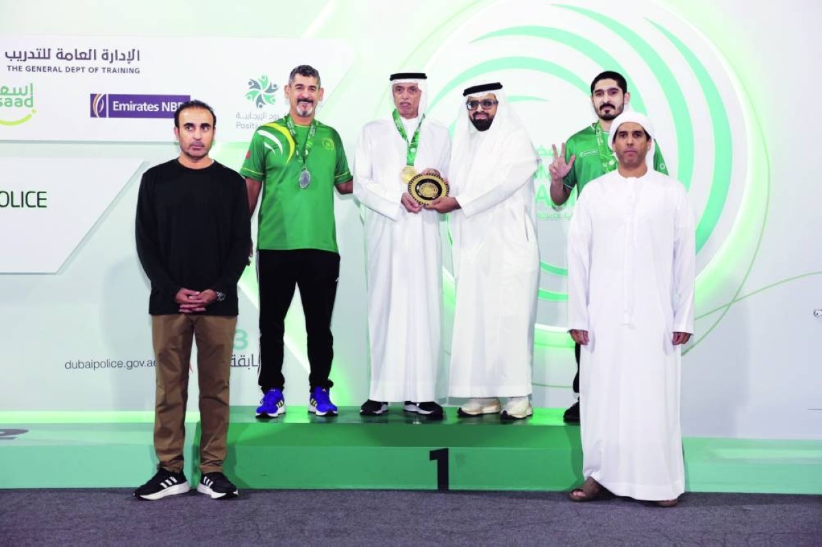 شرطة دبي تتوج الفائزين في مسابقة «السنوكر» الرمضانية