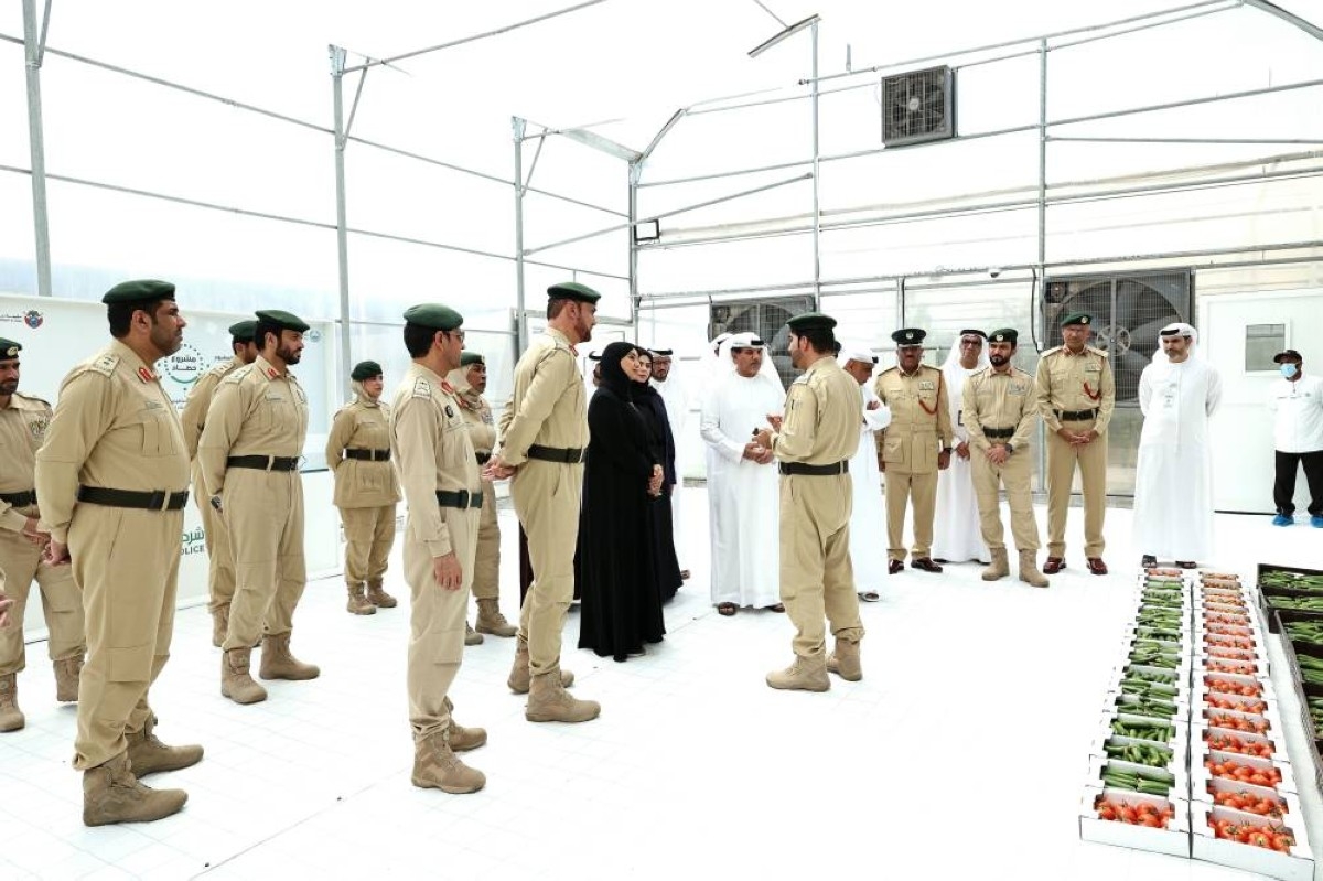وزيرة التغير المناخي والبيئة تشيد بمشروع "حصاد" لشرطة دبي