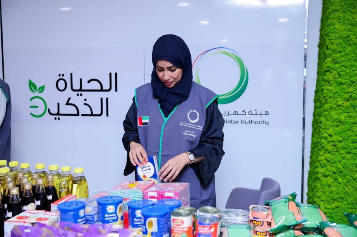 حملة "مير الخير الرمضاني" من "كهرباء دبي" تجمع 409 صناديق مواد غذائية