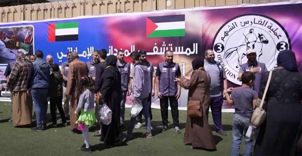 جرحى غزة يشكرون الإمارات ويهنئون قيادتها بعيد الفطر