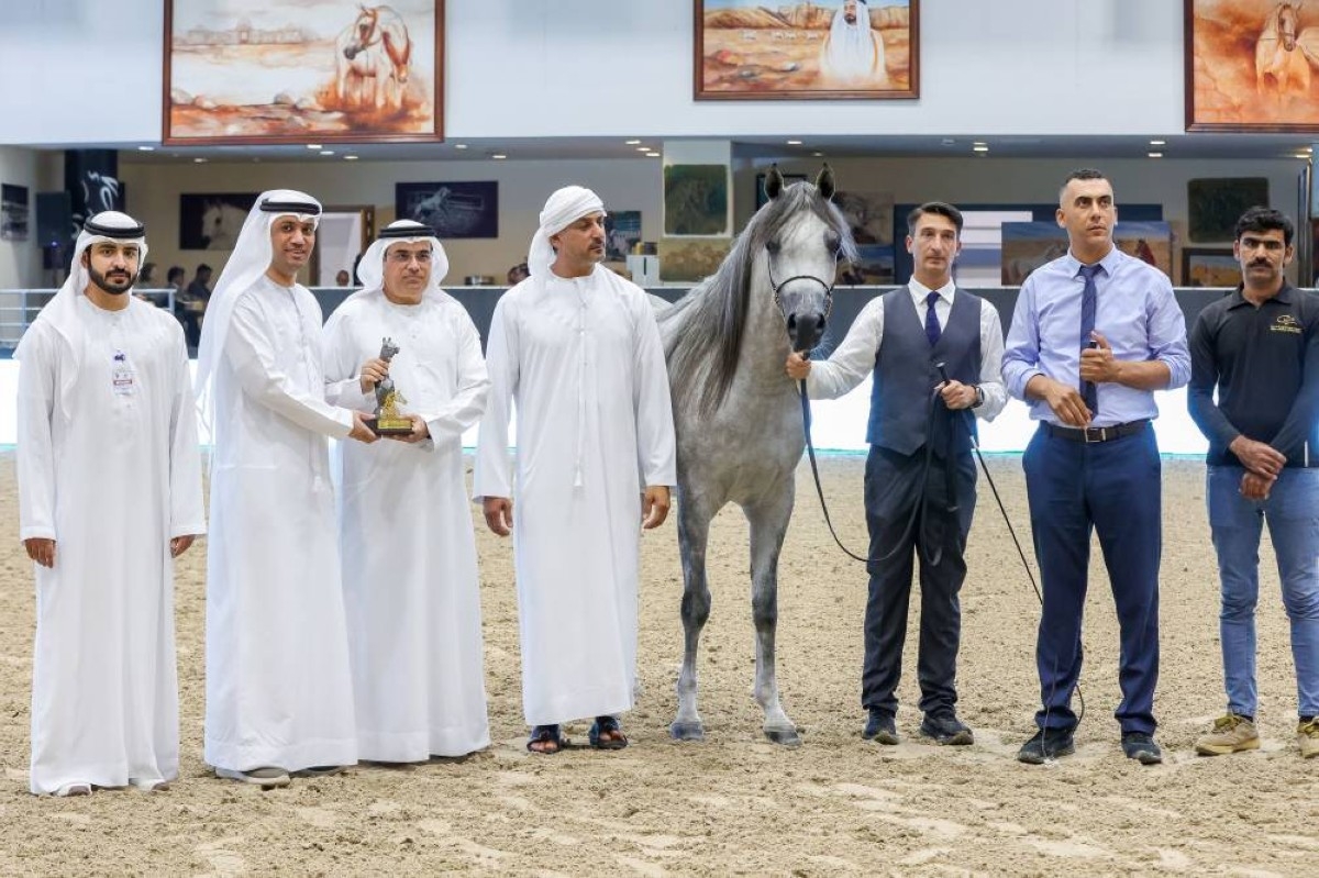 «مربط دبي» يتألق في افتتاح مهرجان الشارقة الدولي للجواد العربي
