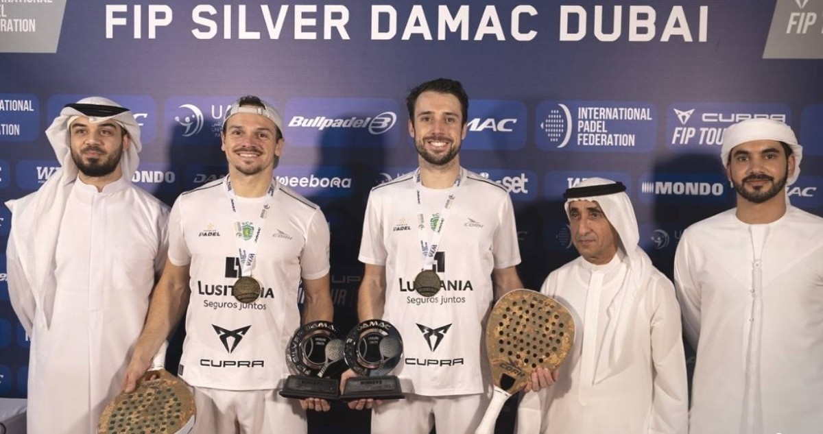 ثنائي برتغالي بطلاً للجولة الـ 3 للاتحاد الدولي للبادل في دبي