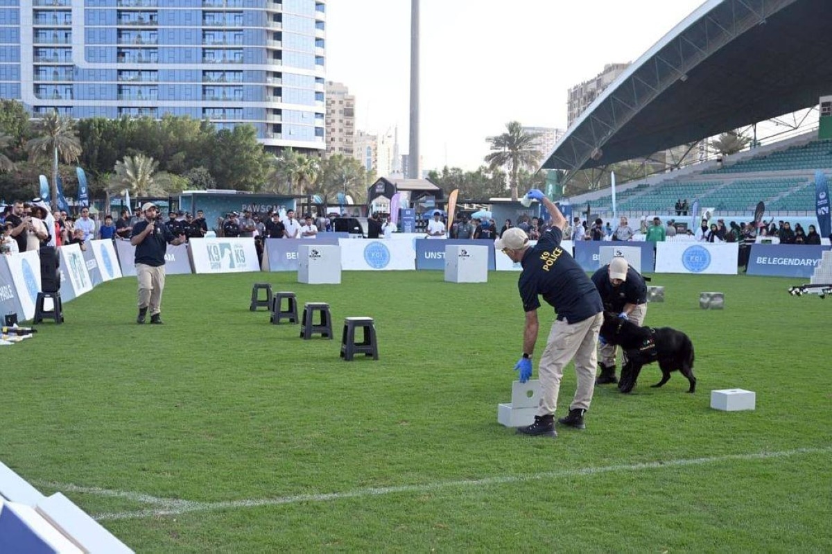 انطلاق فعاليات ملتقى K9 الدولي بشرطة دبي
