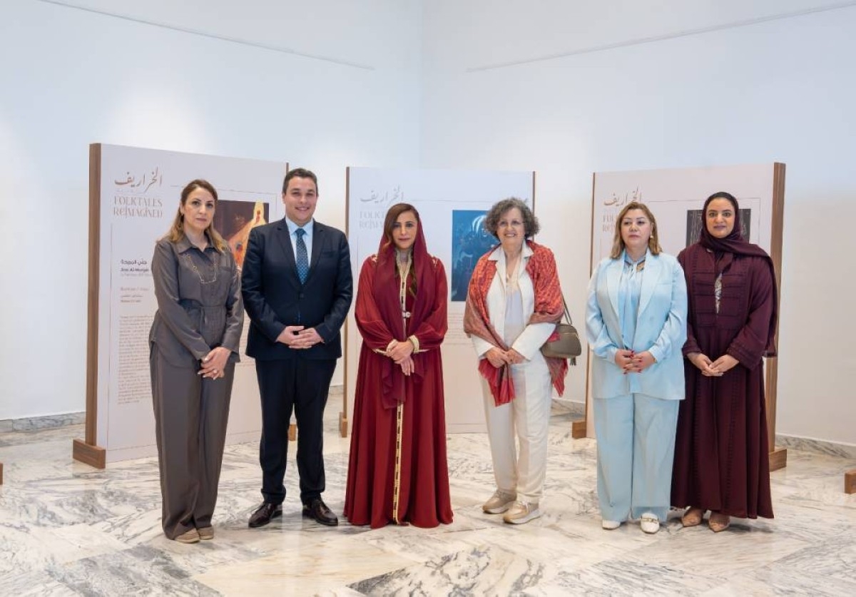 بدور القاسمي تفتتح النسخة المغربية من معرض «الخراريف برؤية جديدة»