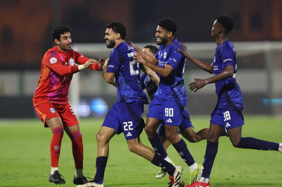 النصر يخطف 3 نقاط ثمينة من دبا الحصن في سباق المراكز المتقدمة