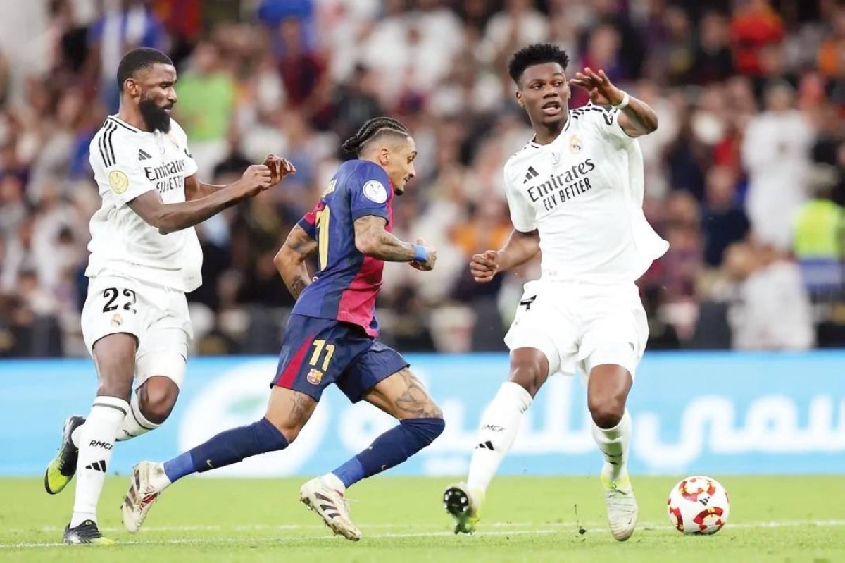 برشلونة وريال مدريد في نهائي كأس ملك إسبانيا اليوم