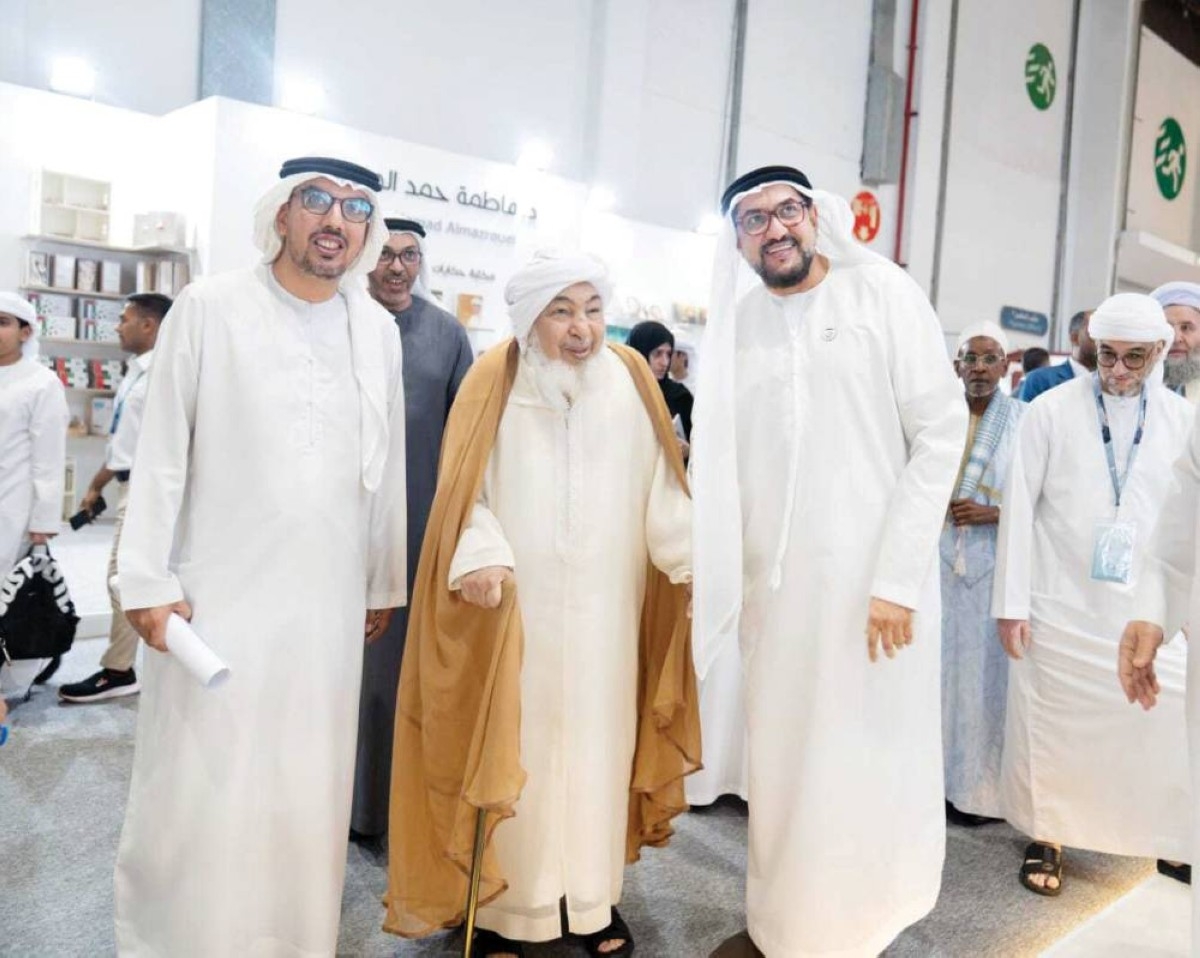 عبدالله بن بيه: «أبوظبي للكتاب» يبني جسور التفاهم بين الثقافات