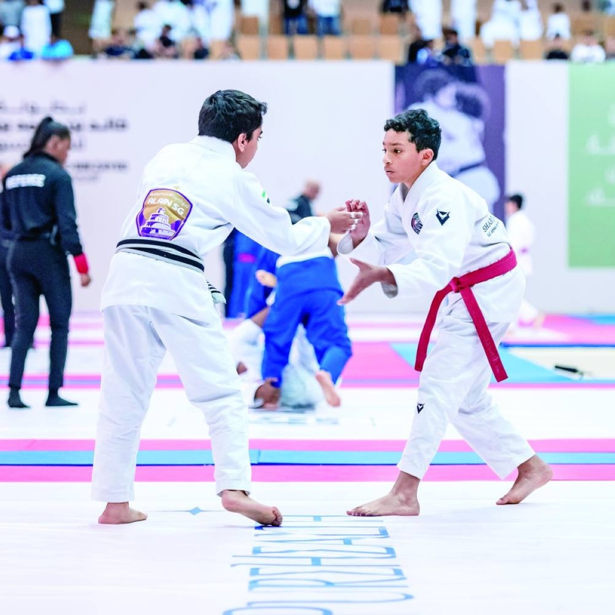 بني ياس يتصدر منافسات بطولة خالد بن محمد بن زايد للجوجيتسو