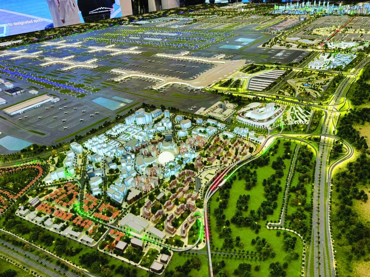 أعمال البناء في مطار آل مكتوم تسير وفق الجداول الزمنية المعتمدة