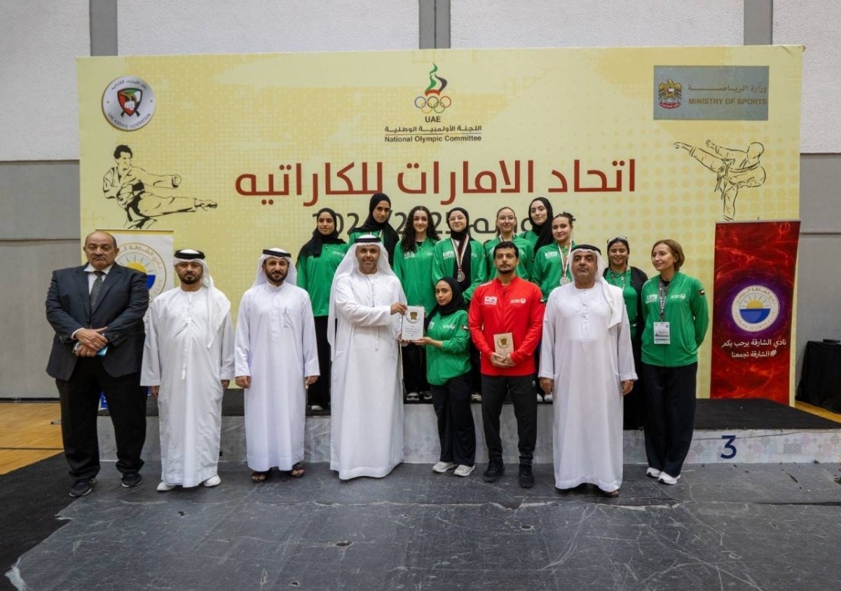 شرطة دبي والشارقة بطلا الدوري العام للكاراتيه