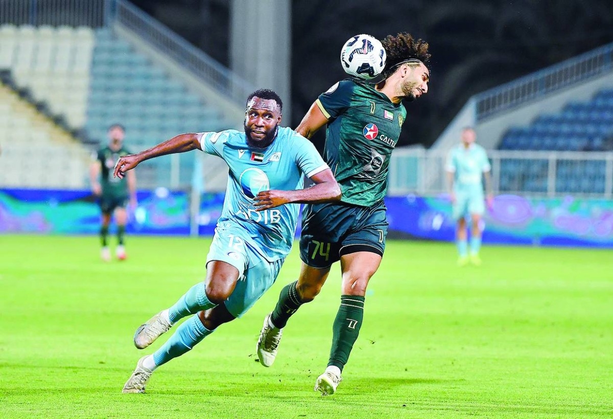 مدرب بني ياس يلوم لاعبيه بعد التعادل مع خورفكان