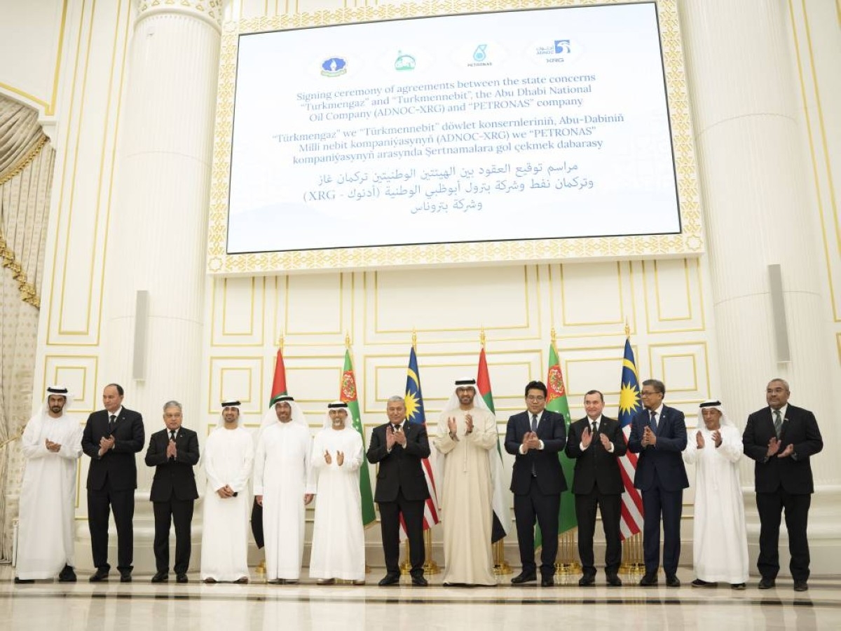الإمارات و تركمانستان تبحثان سبل تعزيز العلاقات الثنائية في القطاعات الحيوية