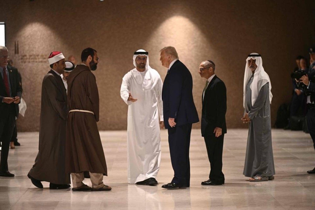 الرئيس الأمريكي يزور بيت العائلة الإبراهيمية في أبوظبي