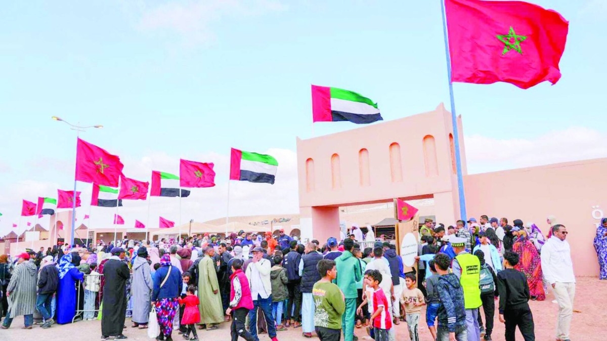 جناح الإمارات في موسم «طانطان» يستقطب آلاف الزوار