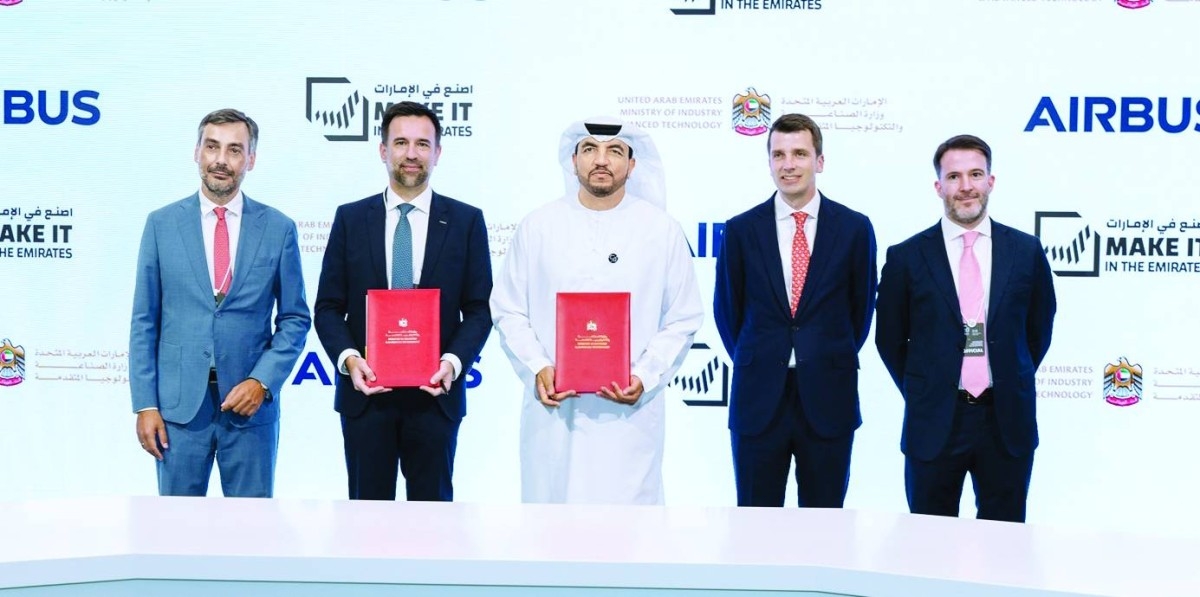 تعاون «الصناعة» و«إيرباص» لتعزيز القدرات التصنيعية المحلية في الطيران