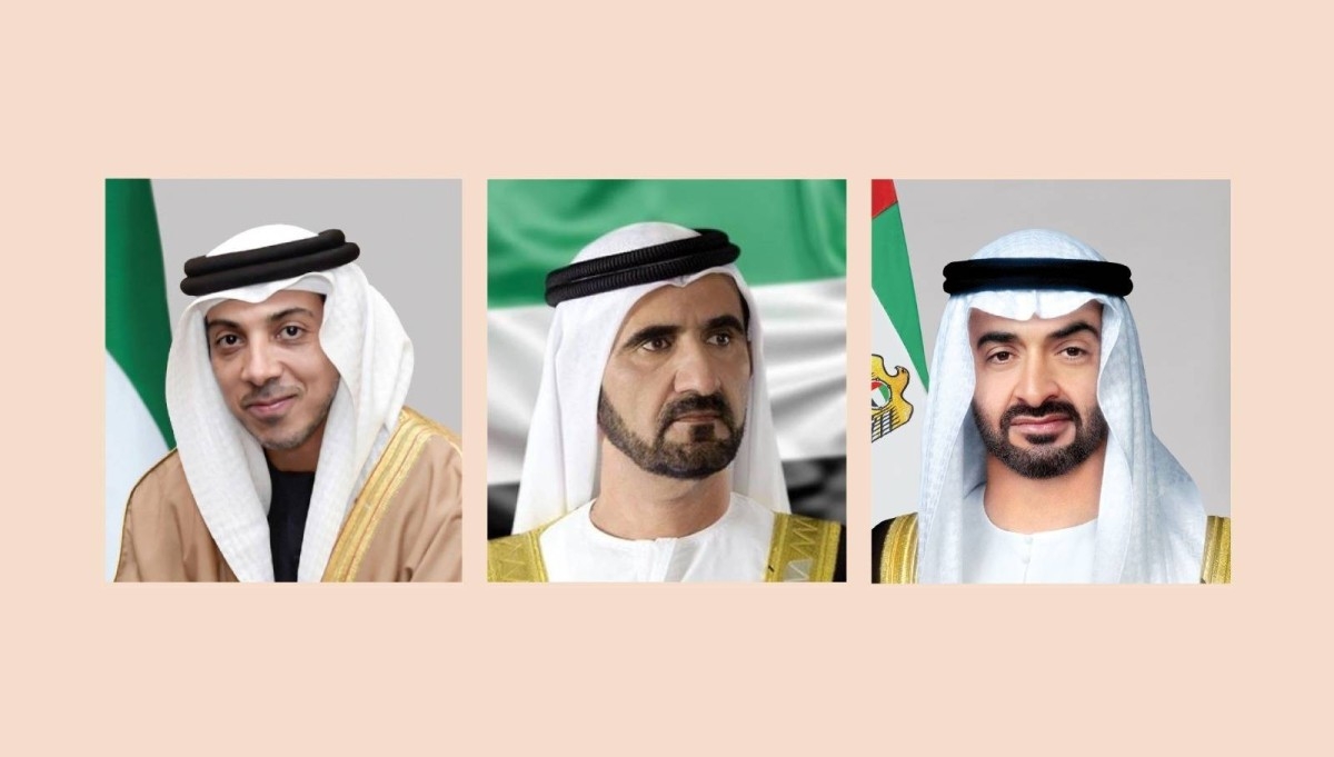 رئيس الدولة ونائباه يعزون سلطان عمان في وفاة والدة السيدة الجليلة