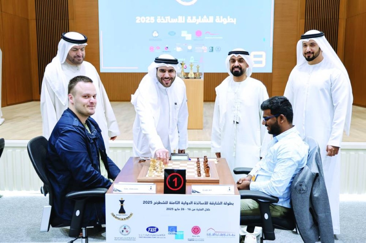 «دولية الشارقة للشطرنج» تهدي ماميدوف لقب أستاذ دولي كبير