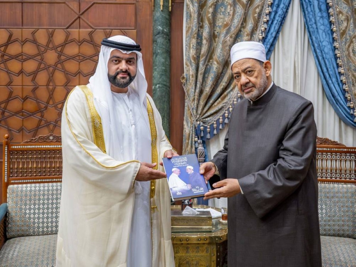 محمد الشرقي يلتقي شيخ الأزهر الشريف