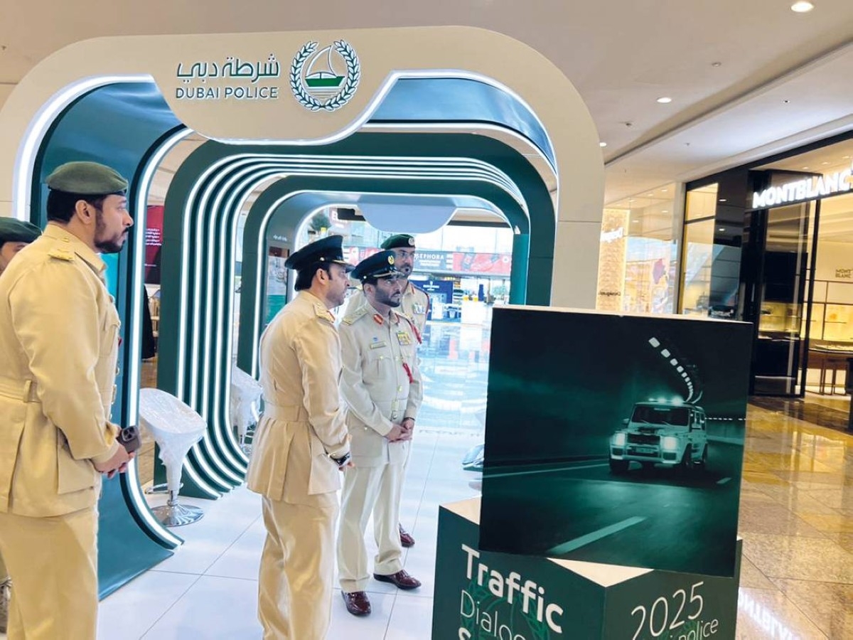 شرطة دبي تنظم معرضاً لتعزيز الوعي المروري