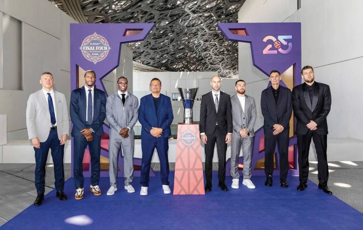 نهائي الدوري الأوروبي لكرة السلة في أبوظبي غداً
