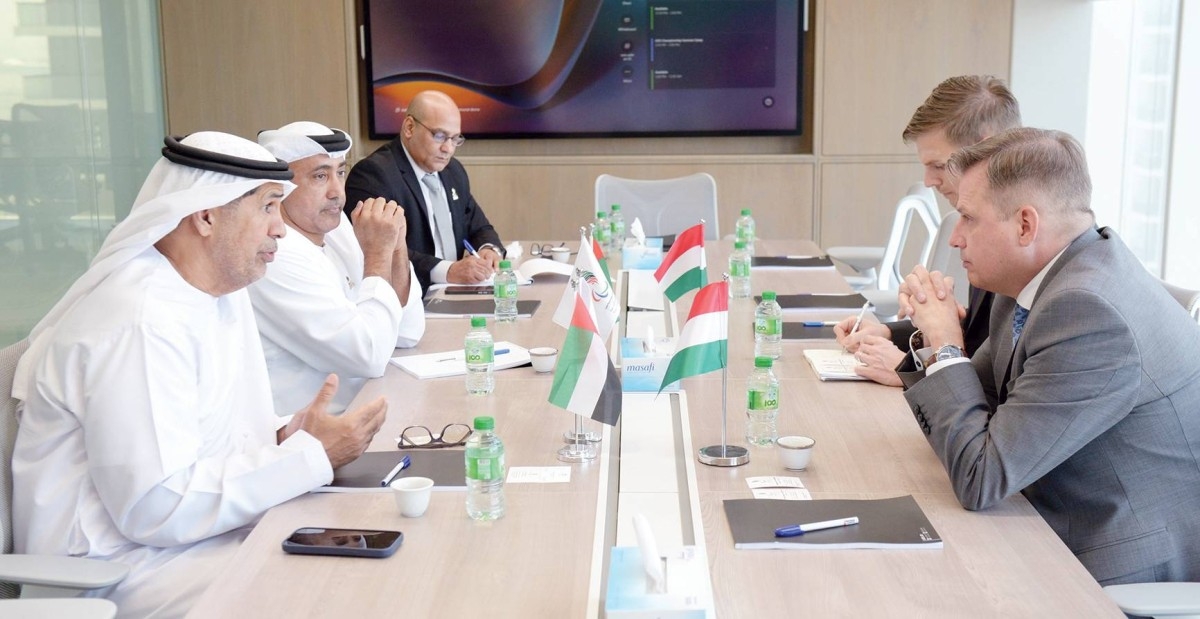 الإمارات والمجر تبحثان تعزيز التعاون في الرياضة البارالمبية