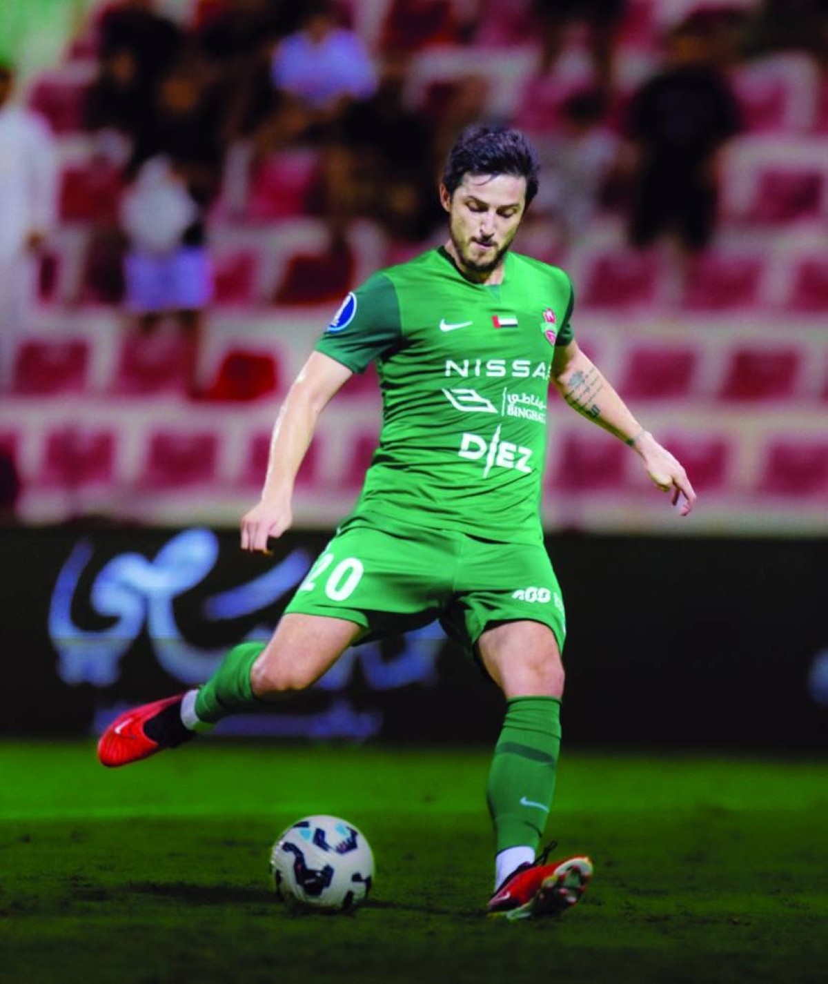 سردار هداف شباب الأهلي: لم أشعر بالخوف طوال مشوار الفريق في الدوري