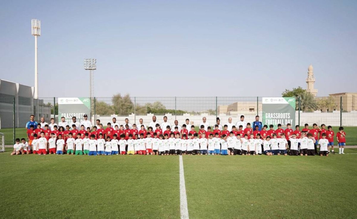 192 لاعباً في مهرجان اليوم الآسيوي للبراعم لكرة القدم