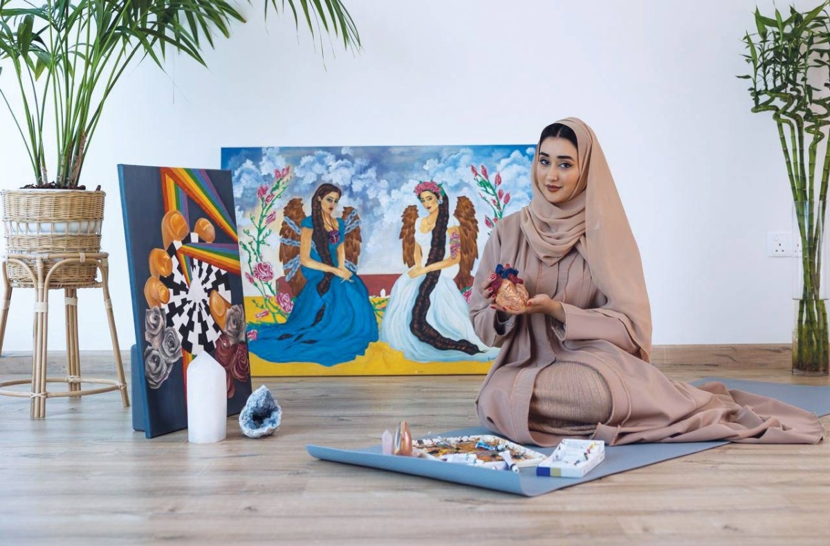 مريم الغيثي: أحياناً يبدأ الشفاء من ضربة فرشاة