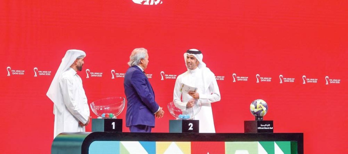 «الأبيض» مع مصر والأردن.. والكويت أو موريتانيا في كأس العرب