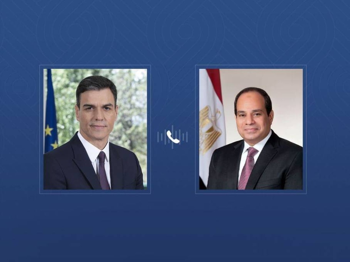 مصر وإسبانيا تدعوان لوقف العدوان على غزة وتنفيذ حل الدولتين