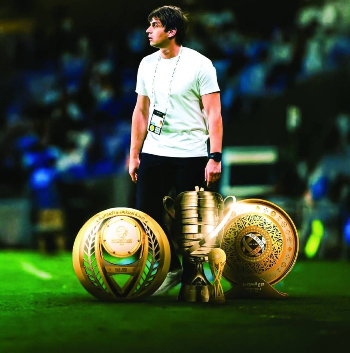 ميلوش وكايو يودعان جماهير الوصل