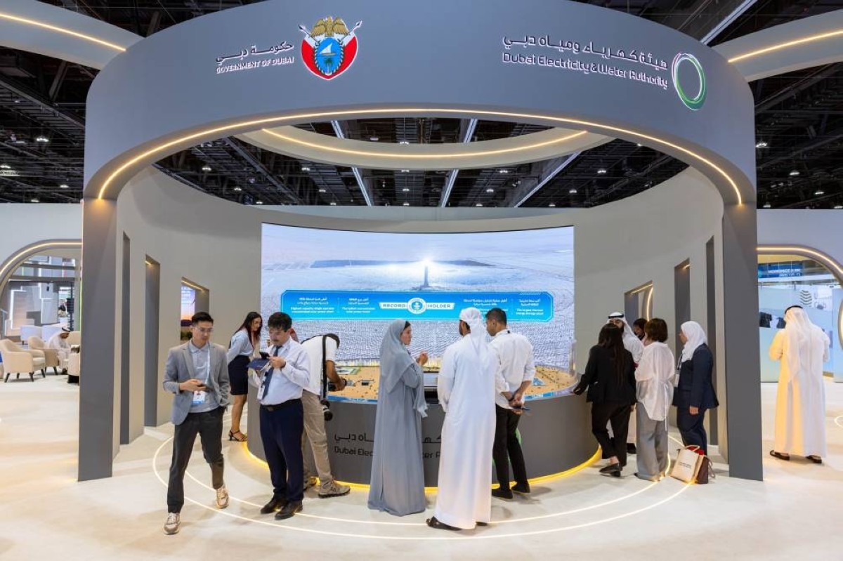 «كهرباء دبي» تستعرض أبرز مشاريعها في المؤتمر العالمي للمرافق