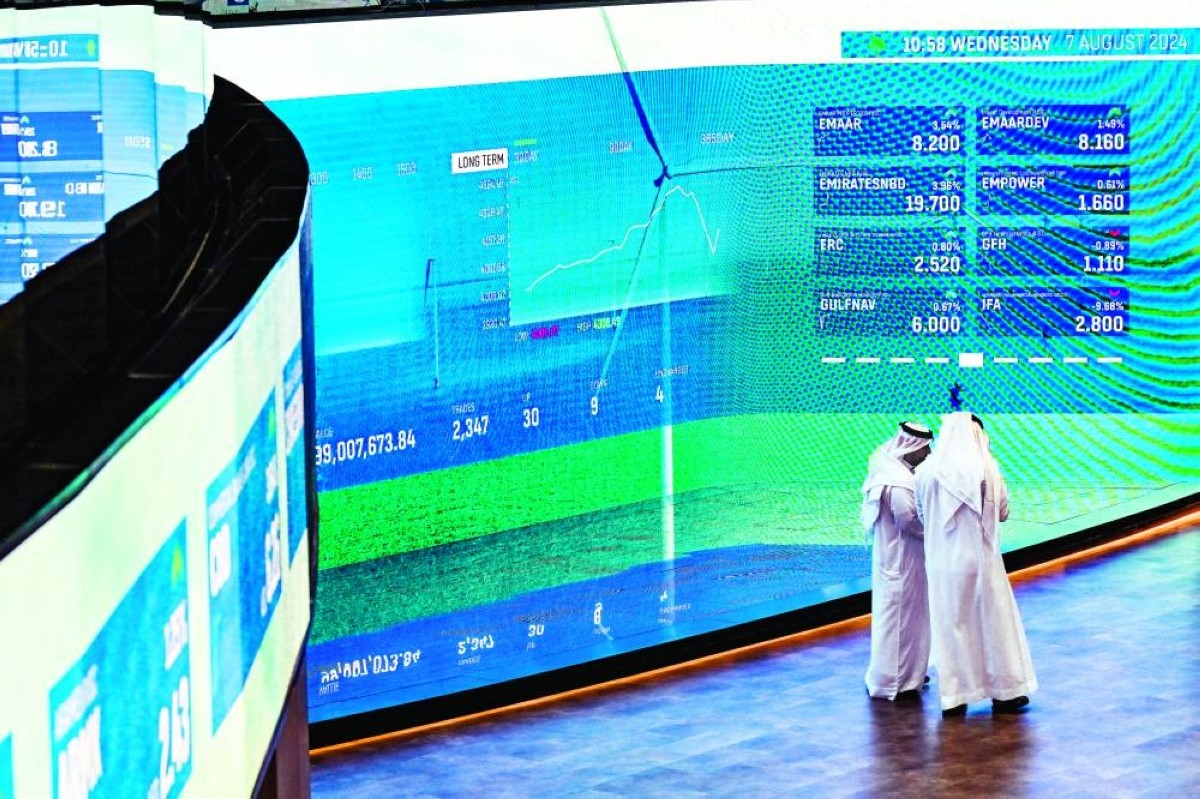 القيمة السوقية لسوق دبي تلامس التريليون درهم