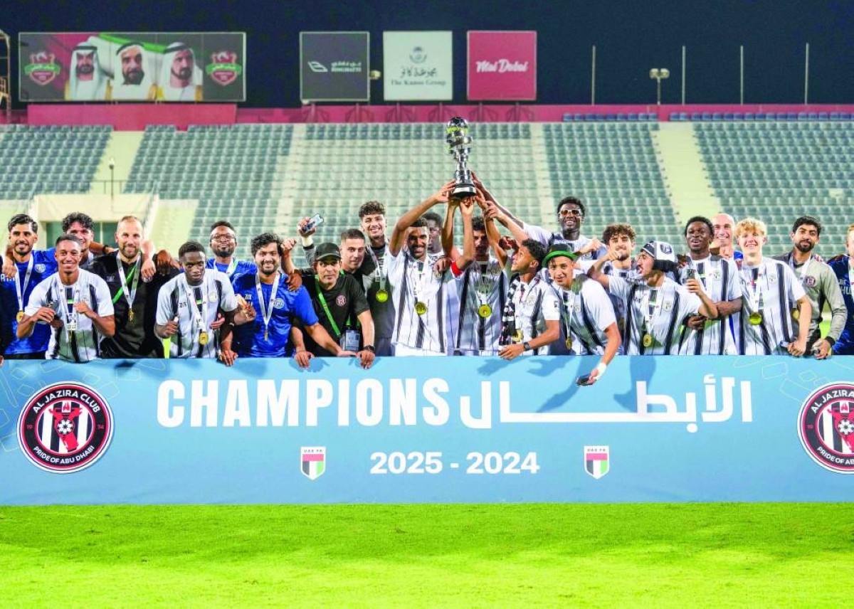 الجزيرة بطلاً لكأس الإمارات تحت 21 سنة