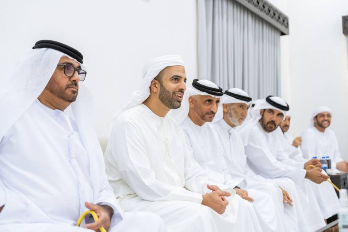 ولي عهد رأس الخيمة يفتتح مجلس منطقة سيح كبدة