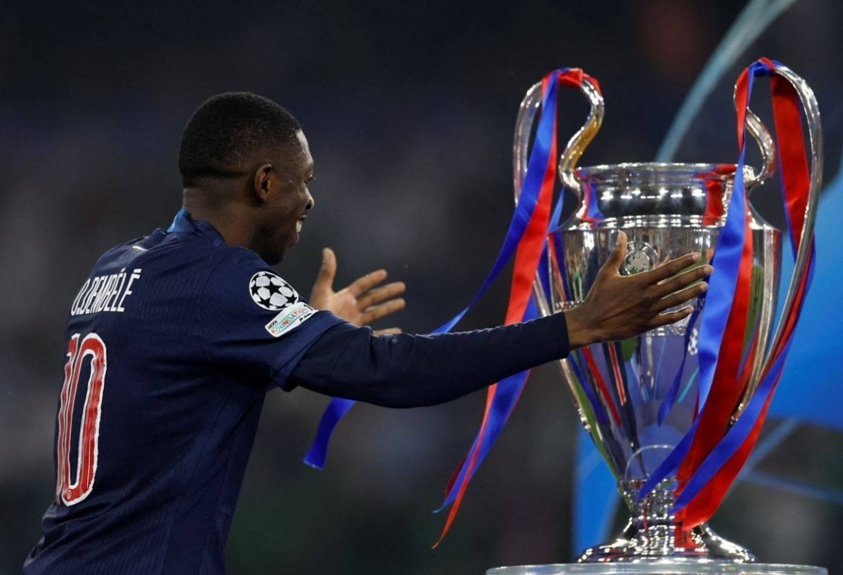 ديمبلي يفوز بجائزة أفضل لاعب في دوري أبطال أوروبا هذا الموسم