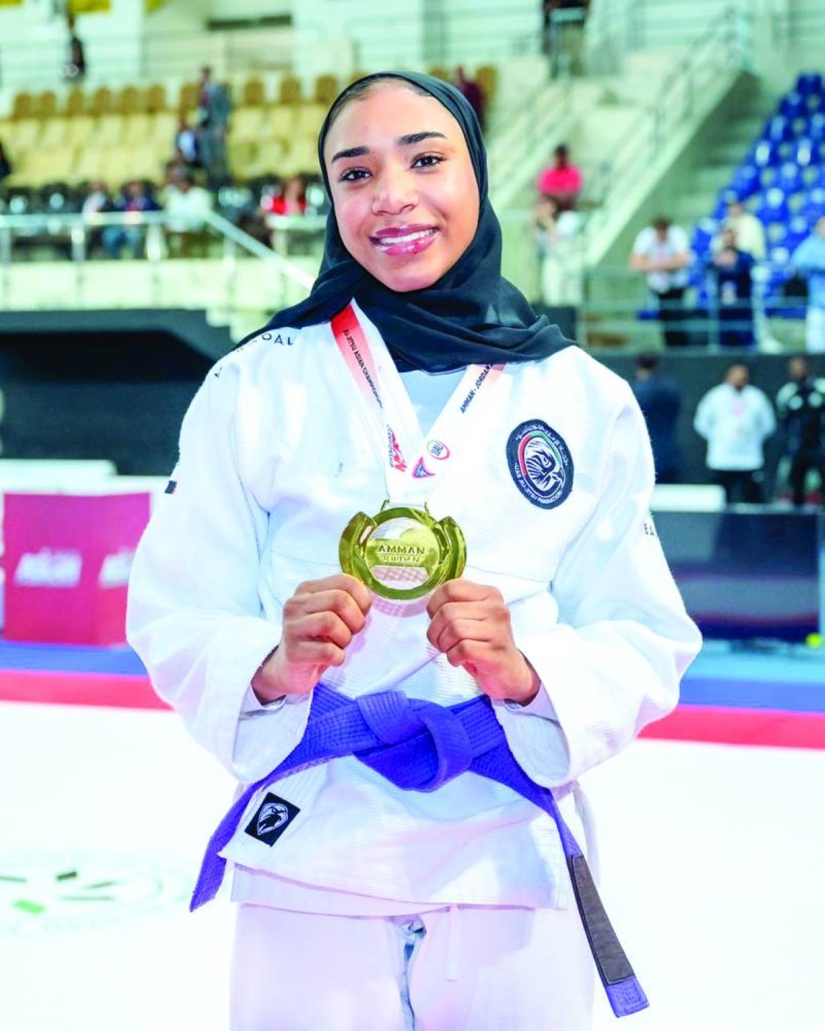 عائشة الشامسي.. من الوثب الطويل إلى ذهب الجوجيتسو