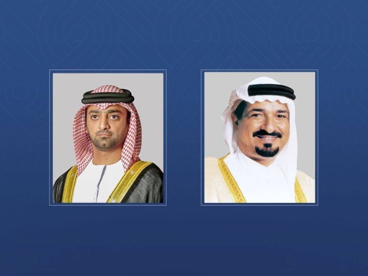 حاكم عجمان وولي عهده يهنئان خادم الحرمين الشريفين بنجاح موسم الحج
