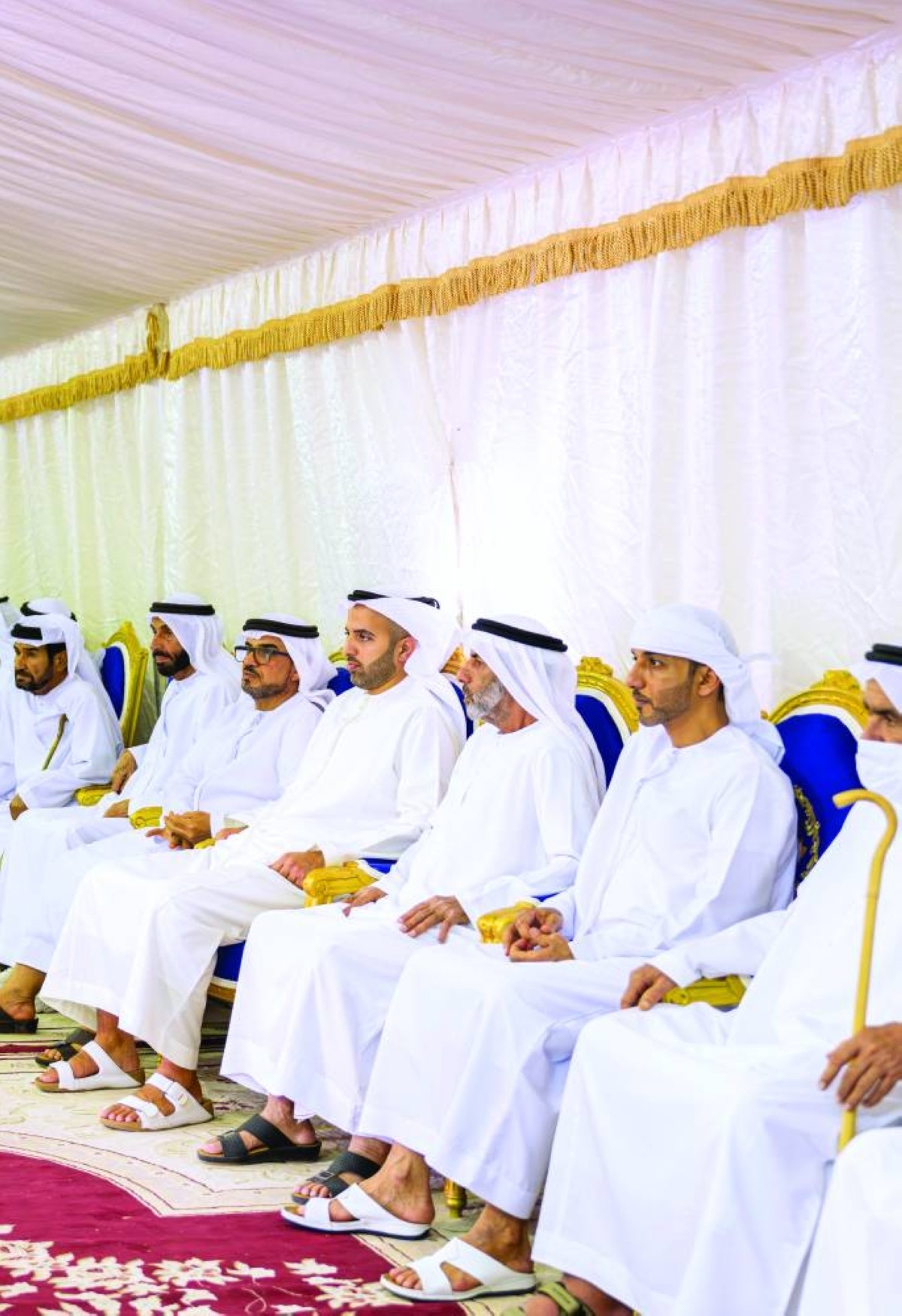 محمد بن سعود يعزي بوفاة أحمد الكيبالي