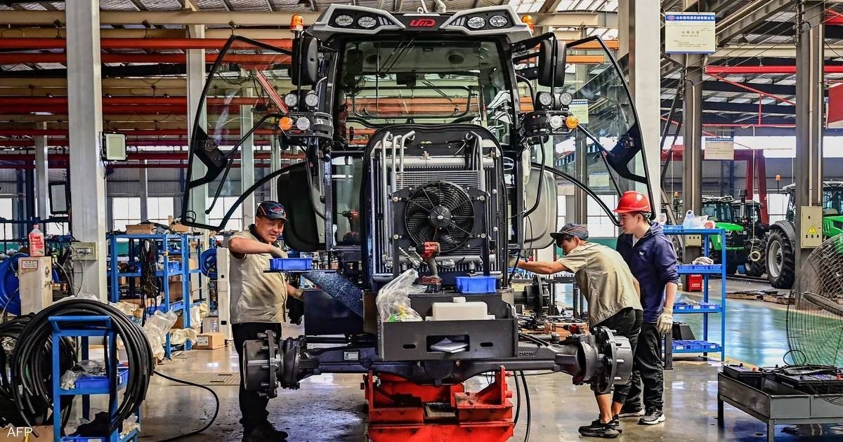 نمو الناتج الصناعي للصين 5.8 % في مايو