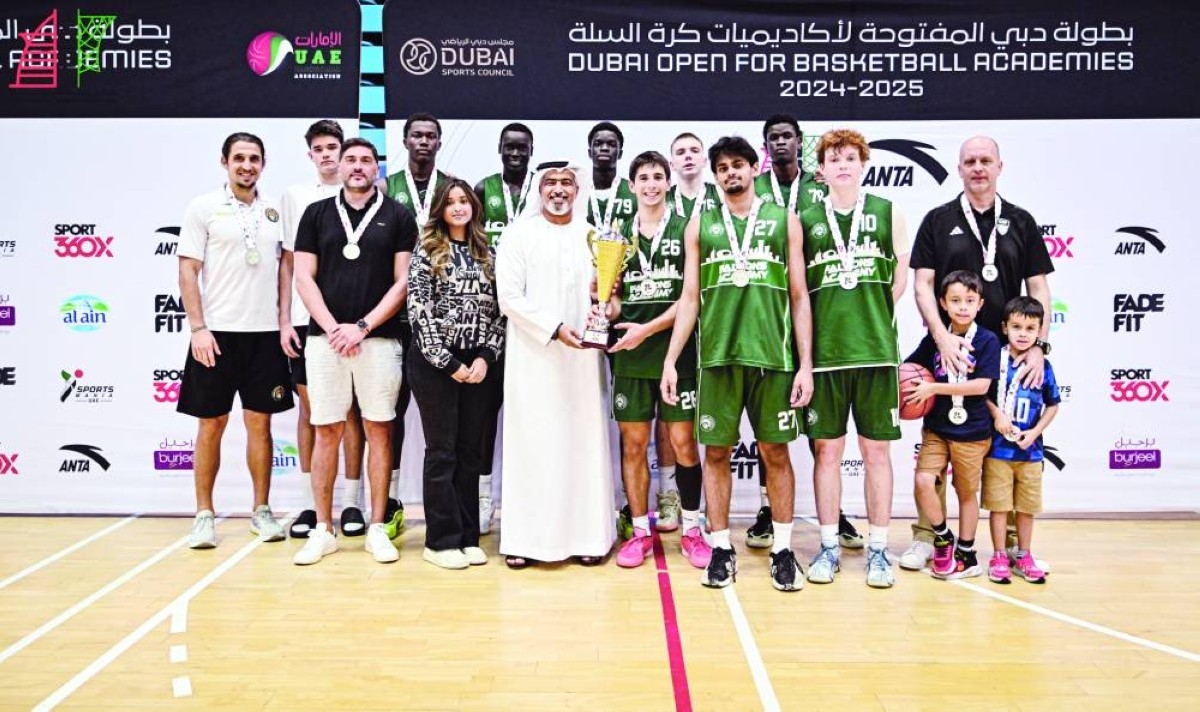 1500 لاعب ولاعبة في ختام «دبي المفتوحة لأكاديميات كرة السلة»