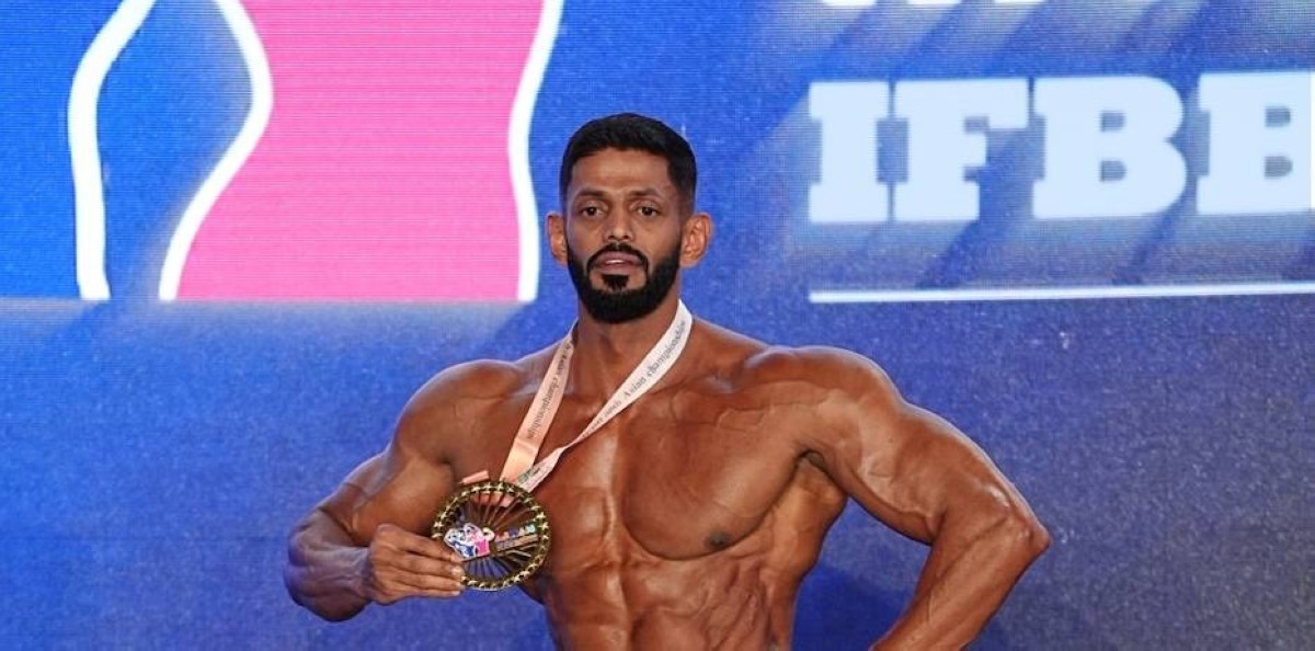 13 ميدالية للإمارات في «آسيوية بناء الأجسام»