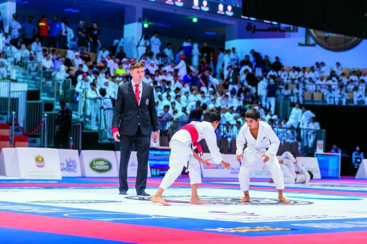 1455 لاعباً في «الإمارات الوطنية لمحترفي الجوجيتسو»