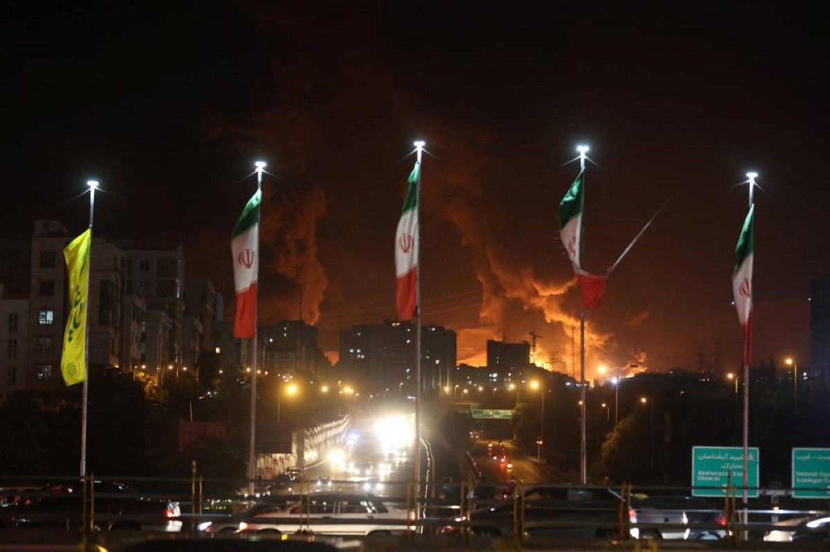 الجيش الإسرائيلي يعلن ضرب مركز أبحاث عسكرية في طهران