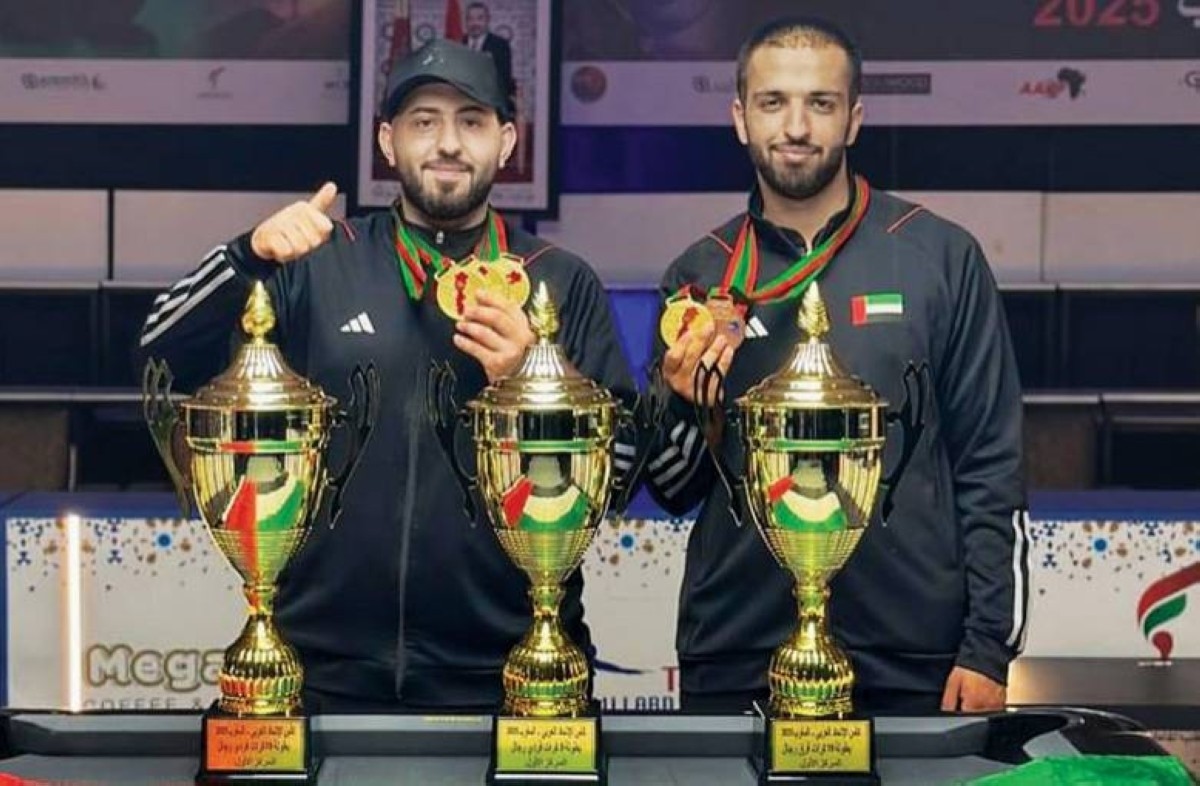 8 ميداليات للإمارات في كأس الاتحاد العربي للبلياردو
