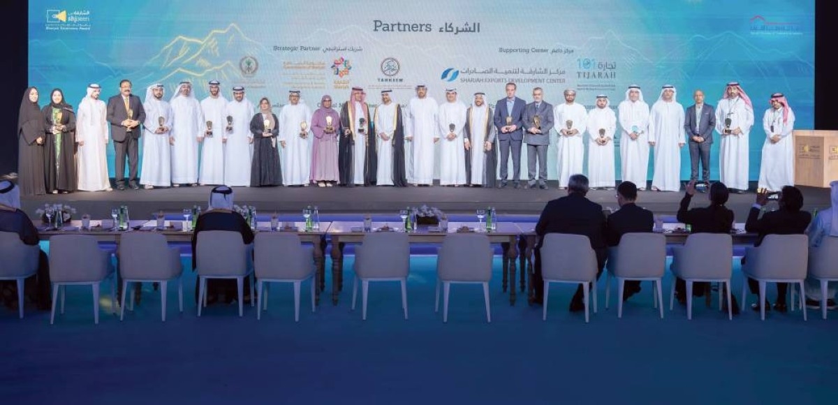 عبدالله بن سالم يكرّم الفائزين بجائزة الشارقة للتميز 2024