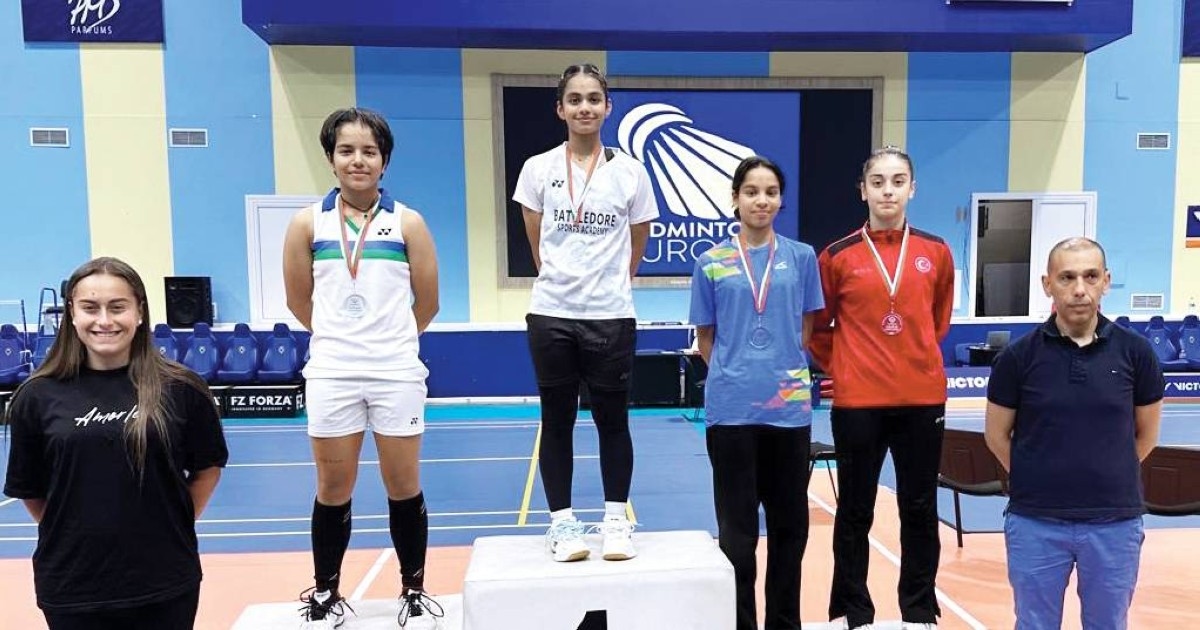 5 ميداليات لمنتخب الريشة الطائرة في إيطاليا وبلغاريا