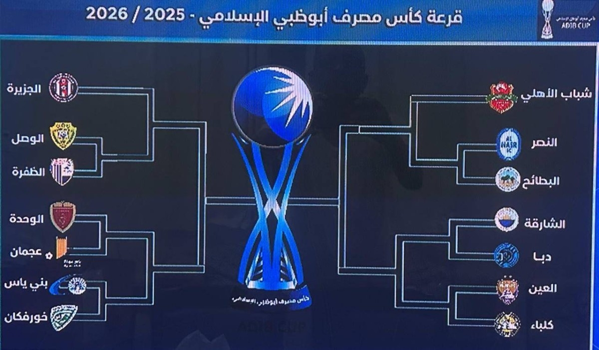 مواجهات قوية في انطلاقة كأس مصرف أبوظبي الإسلامي